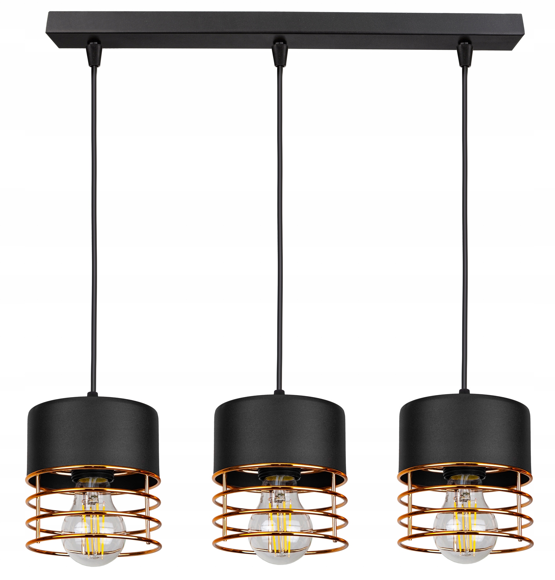 

Lampa Sufitowa Plafon Żyrandol Loft Edison Led