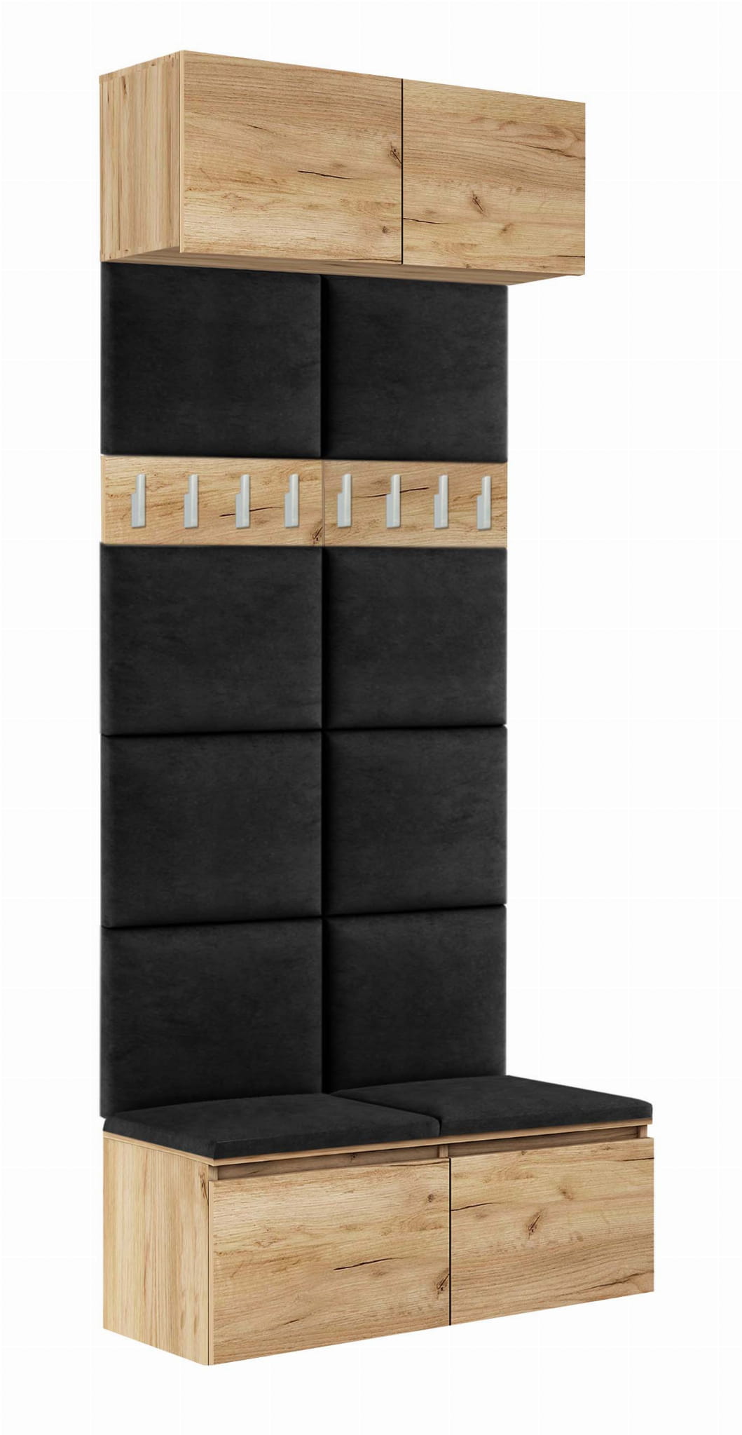 

Zestaw Szafka Na Buty Wiesząca Pawlacz Panel 100cm