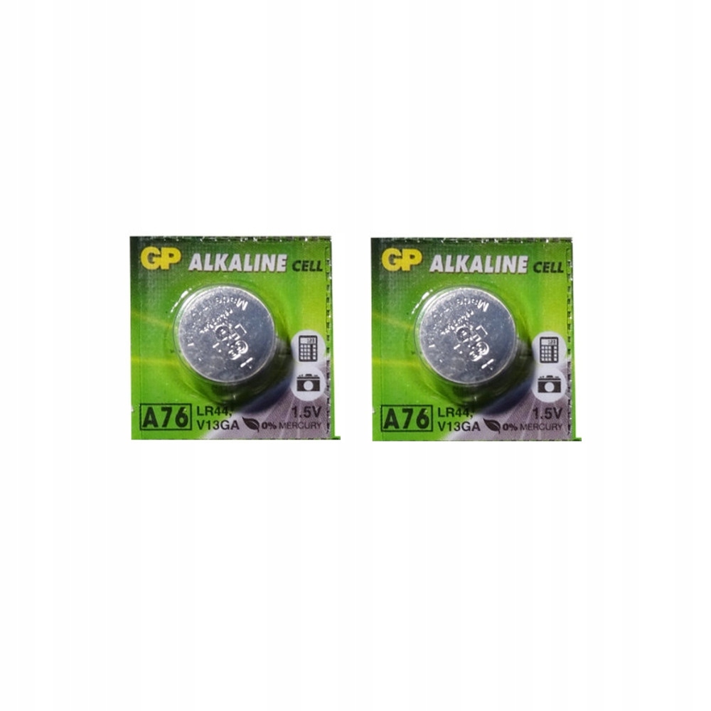 

2 x bateria LR44 Gp AG13 G13 A76 L1154F V13GA