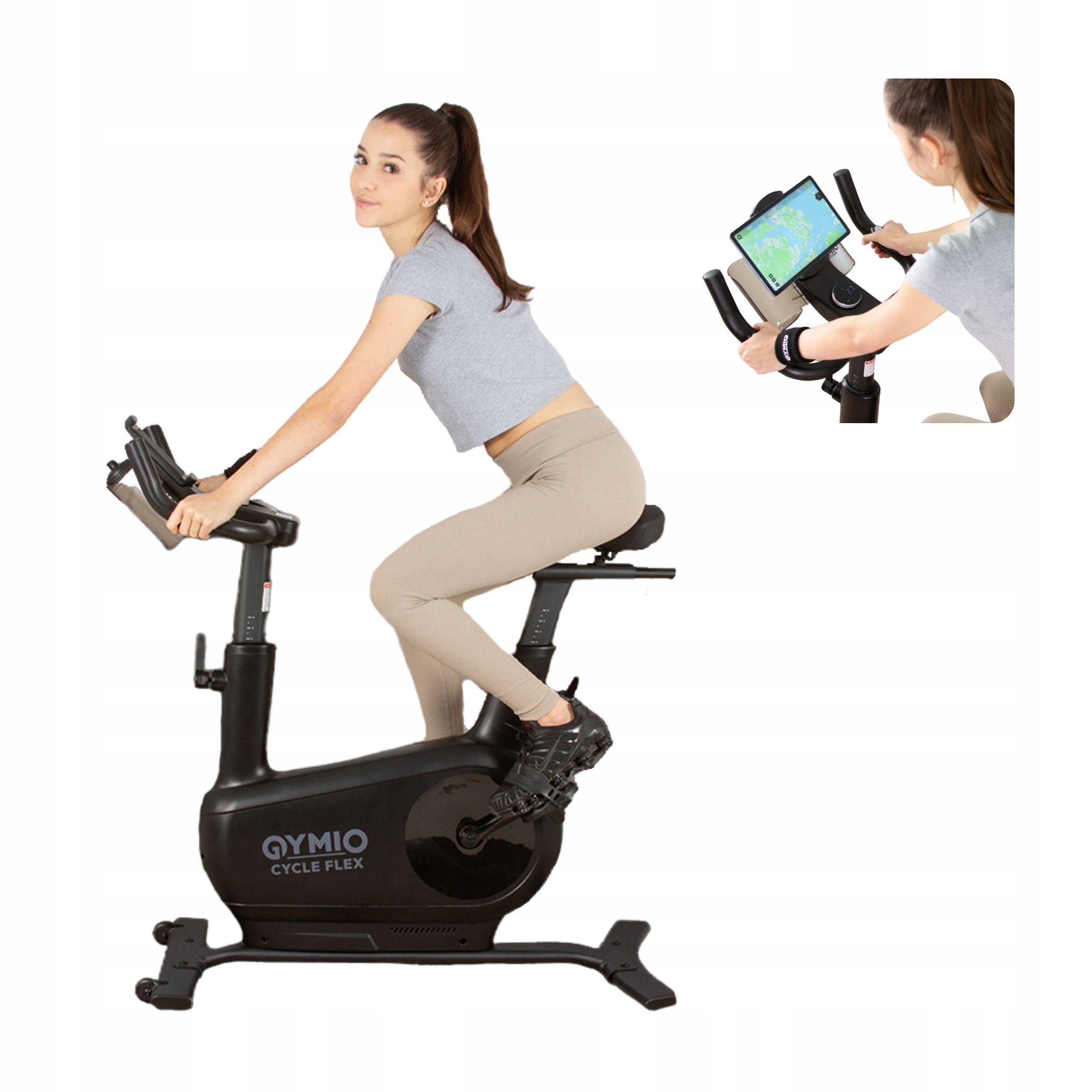 Rotoped Gymio Cycle Flex, Zwift, Kinomap, Pauza, Smart