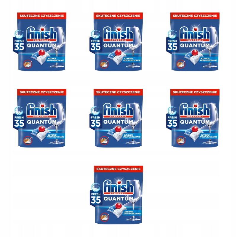 Finish Tablety do myčky Quantum All-in-1 35 fresh X7