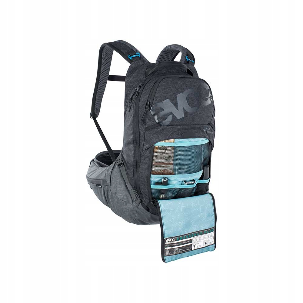 Plecak Evoc Trail Pro 16 black-carbon-grey S/M Model Trail Pro 16