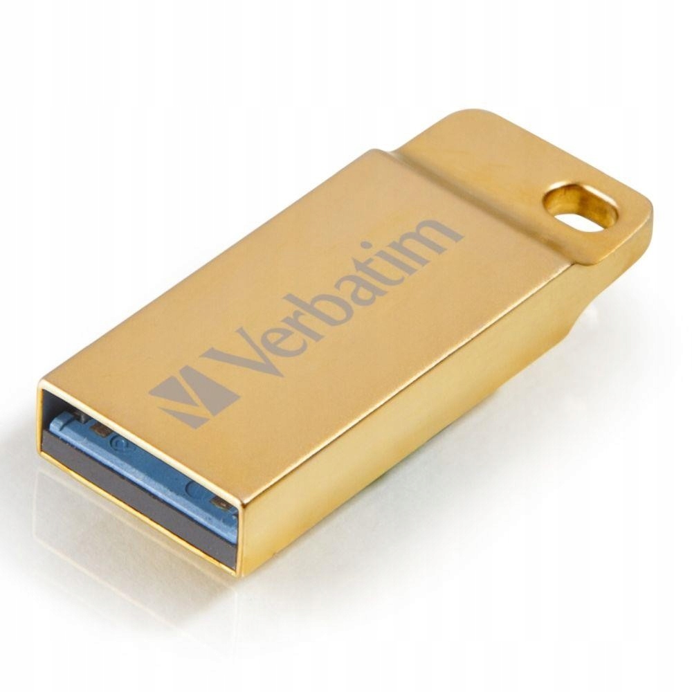 Pendrive Verbatim Metal Executive 32 GB USB 3.0 złoty
