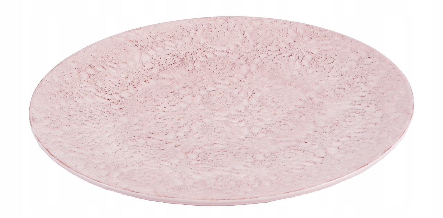 

Patera Ceramiczna na owoce Okrągła różowa