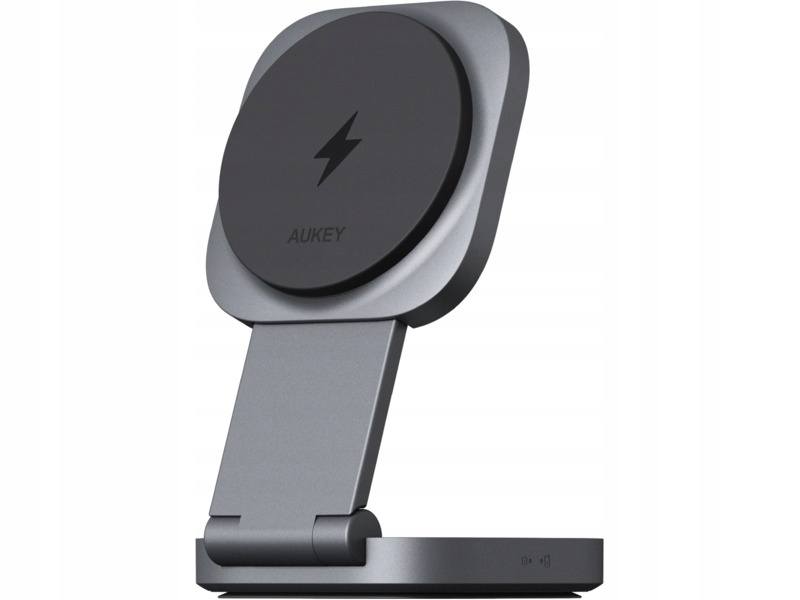 Ładowarka indukcyjna Aukey LC-MC211 MagSafe 15W Szary