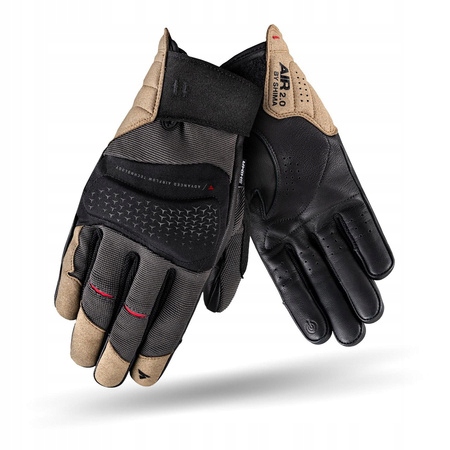Rękawice motocyklowe SHIMA AIR 2.0 BROWN GRATIS Rozmiar M