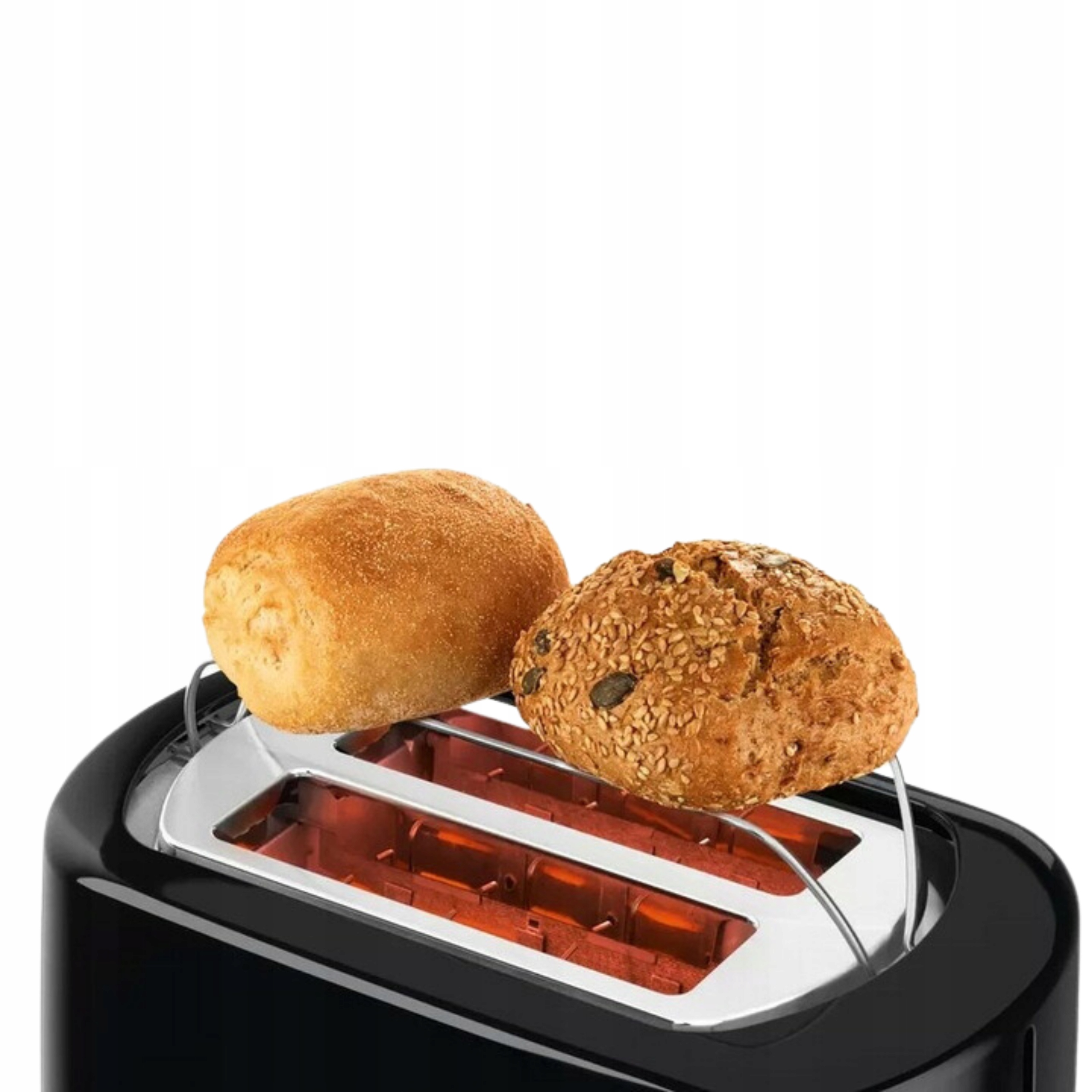 TOSTER OPIEKACZ DO CHLEBA BOSCH 800W MOCNY 2 CHRUPIĄCE TOSTY WYDAJNY Kolor dominujący czarny