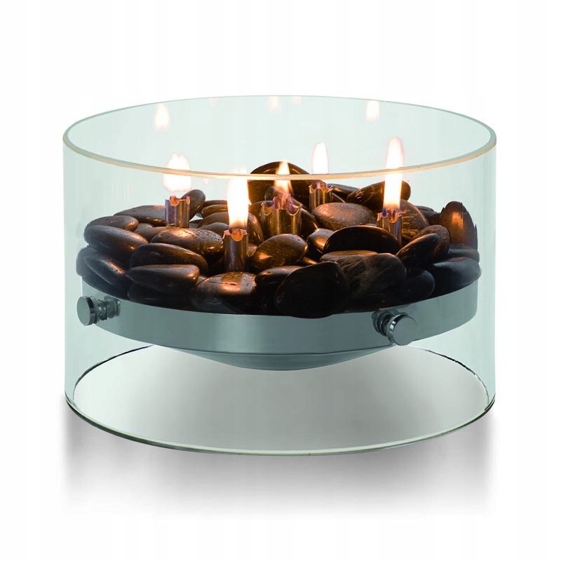 Olivová lampa Fire Tischkamin Philippi