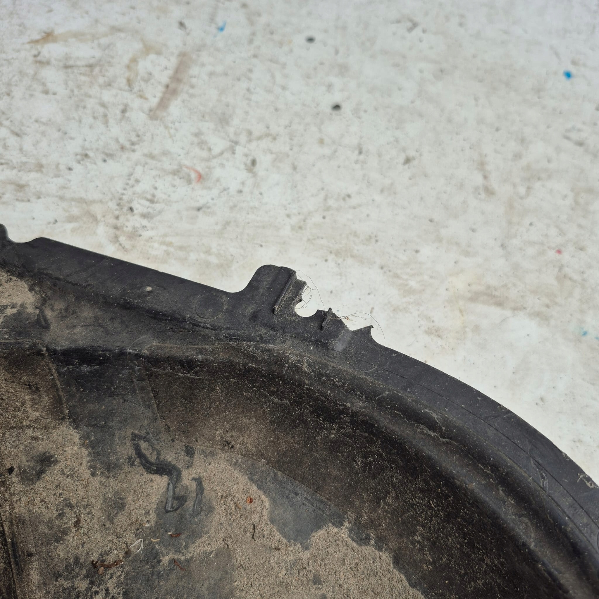 BMW 5 V G30 G31 17- cover NADKOLA right front