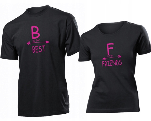 

Koszulki dla par Najlepsi Przyjaciele XL