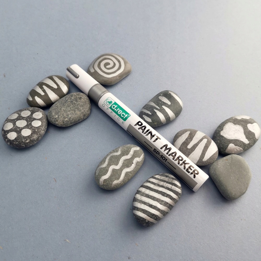 MARKER D.RECT SP-101 OLEJOWY SREBRNY 2-4,5 mm Marka D.rect