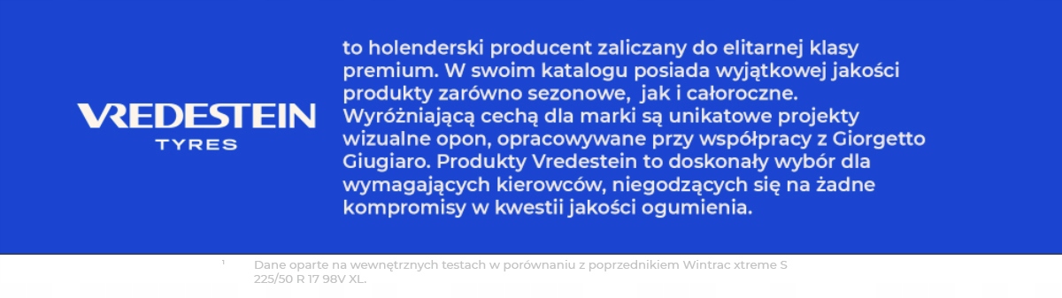 1x Vredestein Wintrac 215/60R16 99H XL Średnica 16