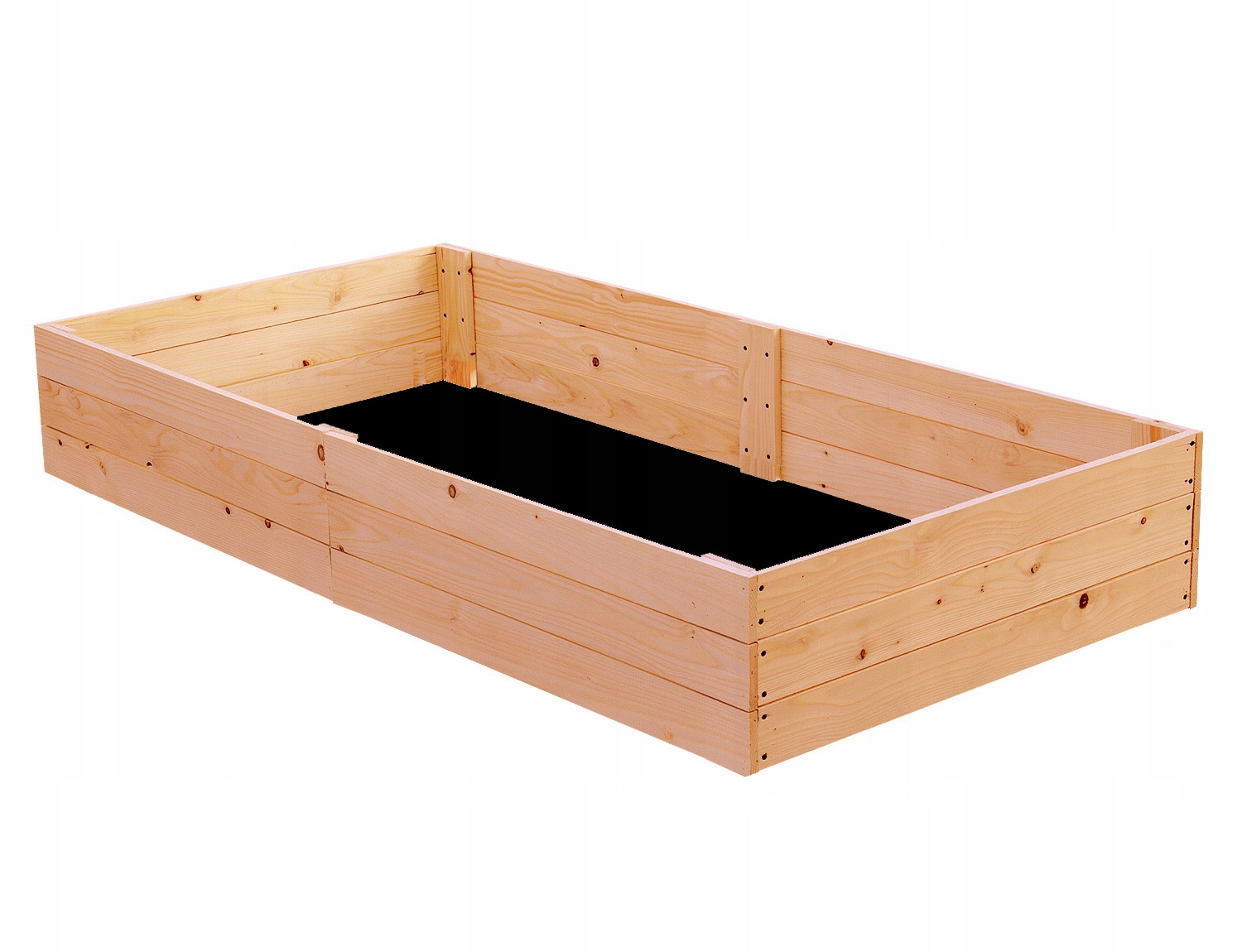 Zeleninový Záhon Bylinkový Záhon Pařeniště Dřevěná Truhla 240x120, Výška 30