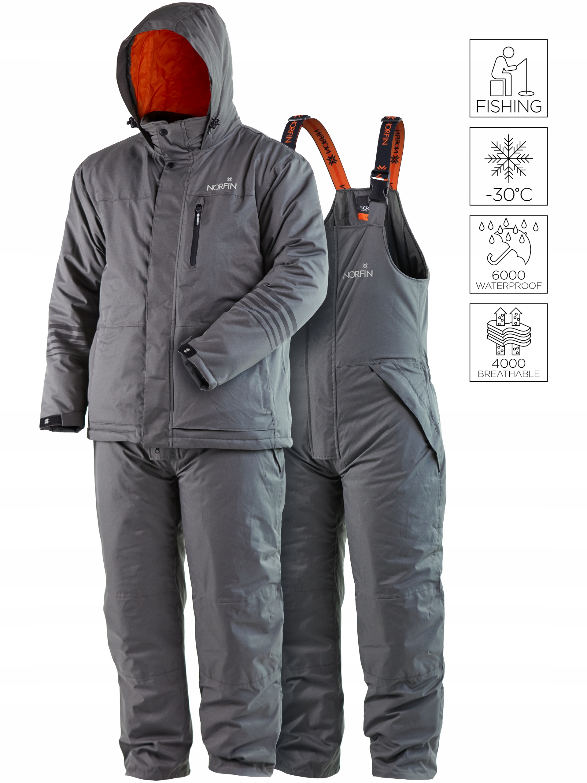 Kombinezon Norfin Winter Suit Fjord roz.L do -30°C