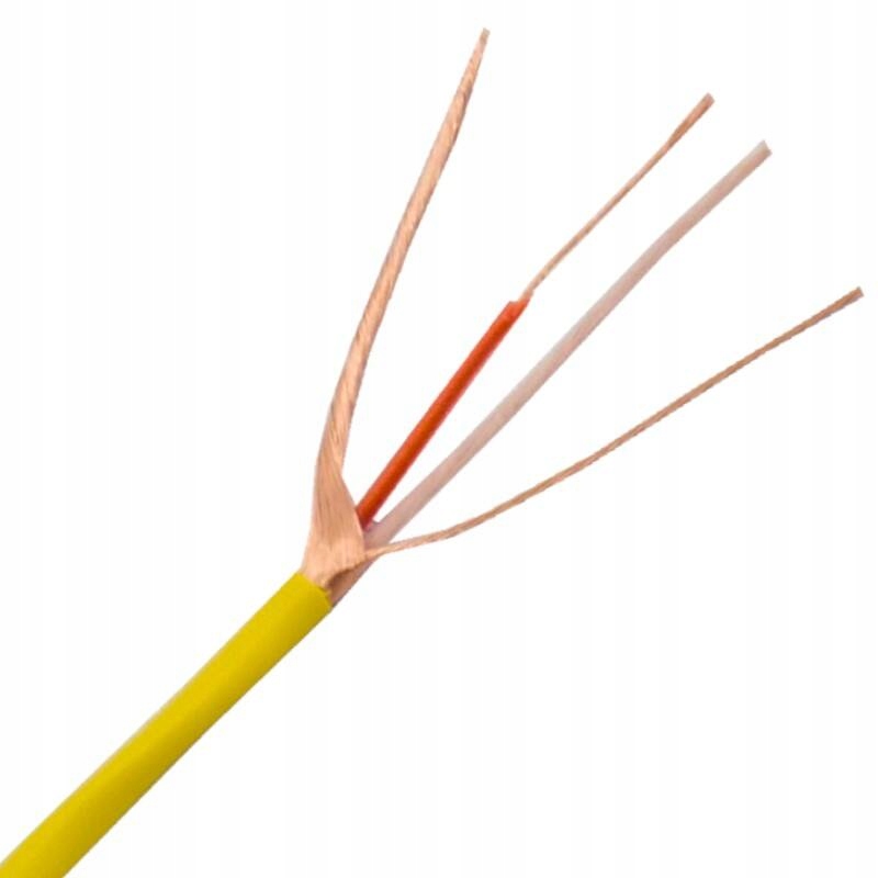 2944 Mogami kabel instalacyjny żółty przewód 1 m