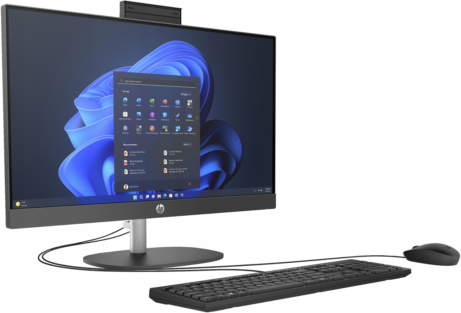 Komputer AiO HP ProOne 240 G10 23,8" FHD i5-1335U 16GB SSD512GB W11 Pojemność dysku 512 GB