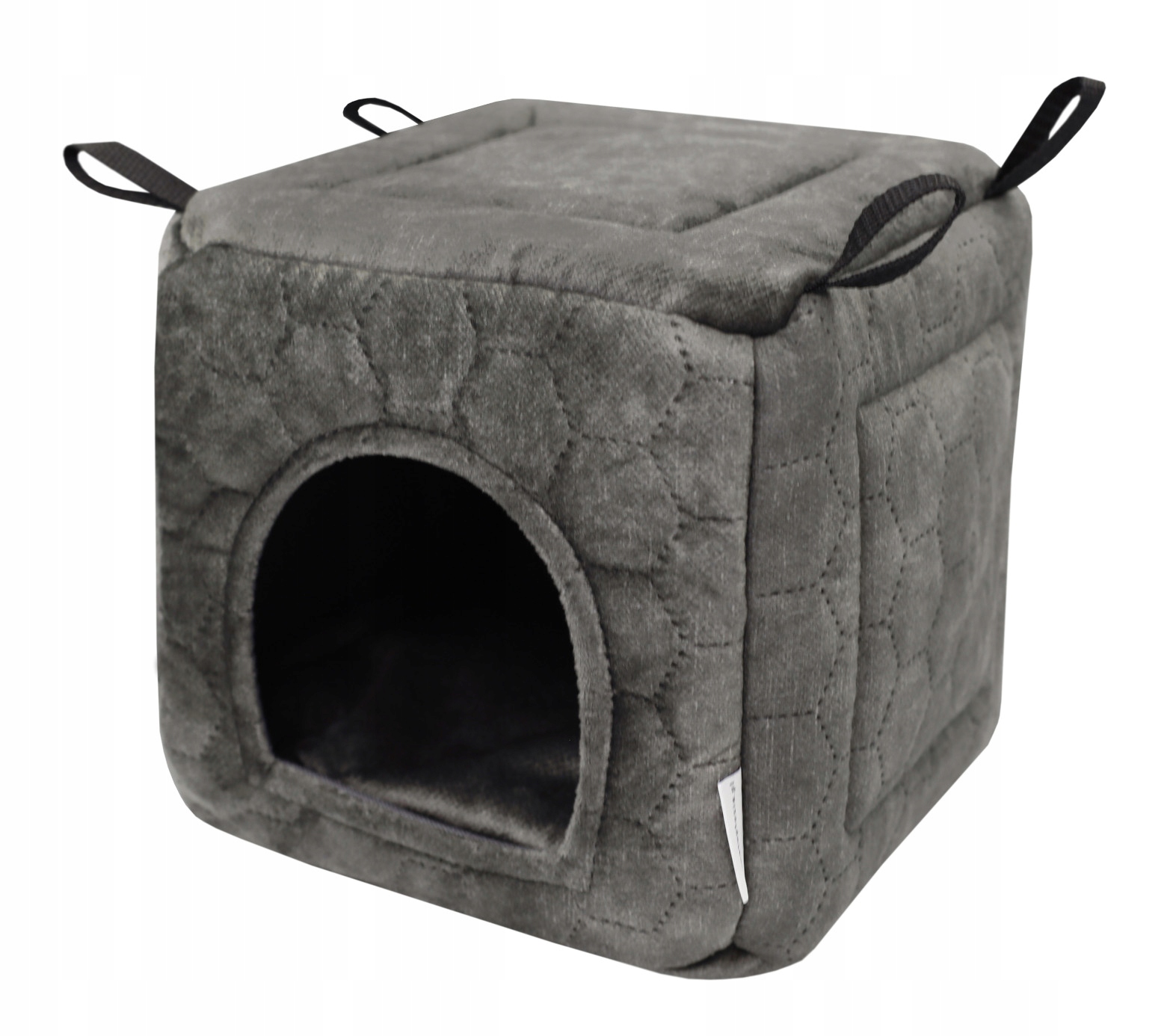 Levně Domeček Kostka Pelíšek Pet Friendly Pro Hlodavce Morčat Kávy