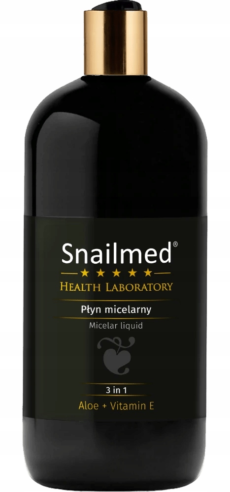 Snailmed Płyn micelarny Health+ 3w1 z witaminą E i Aloesem 500ml