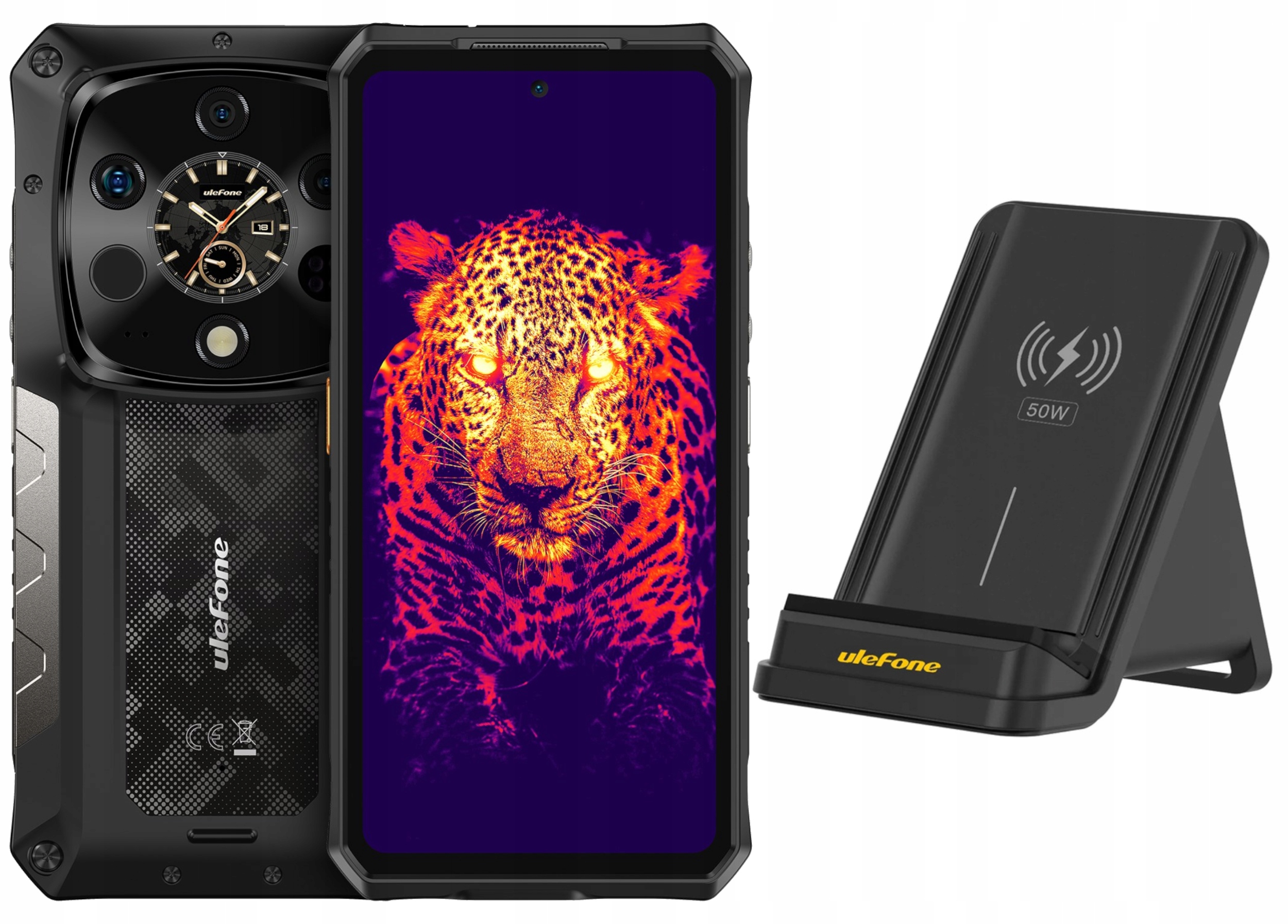 Armor 28 Ultra Thermal Ulefone 5G 16GB/1TB Termowizja Ładowarka Indukcyjna