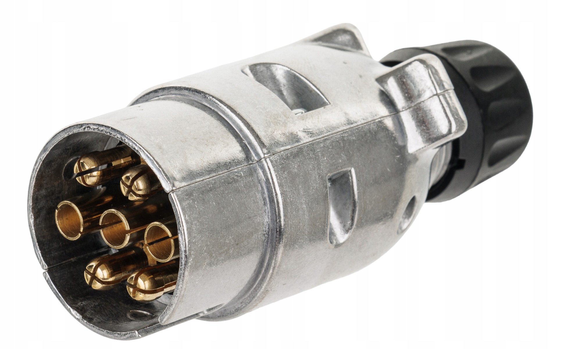 GNIAZDO HAKA Z OSŁONĄ + WTYCZKA METALOWE 7 PIN Producent inny