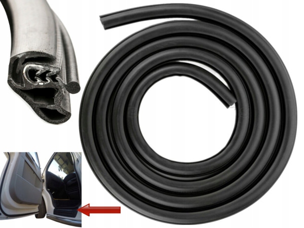 ERT-887225599RG - Уплотнитель двери ПД л TRANSPORTER T5 T6