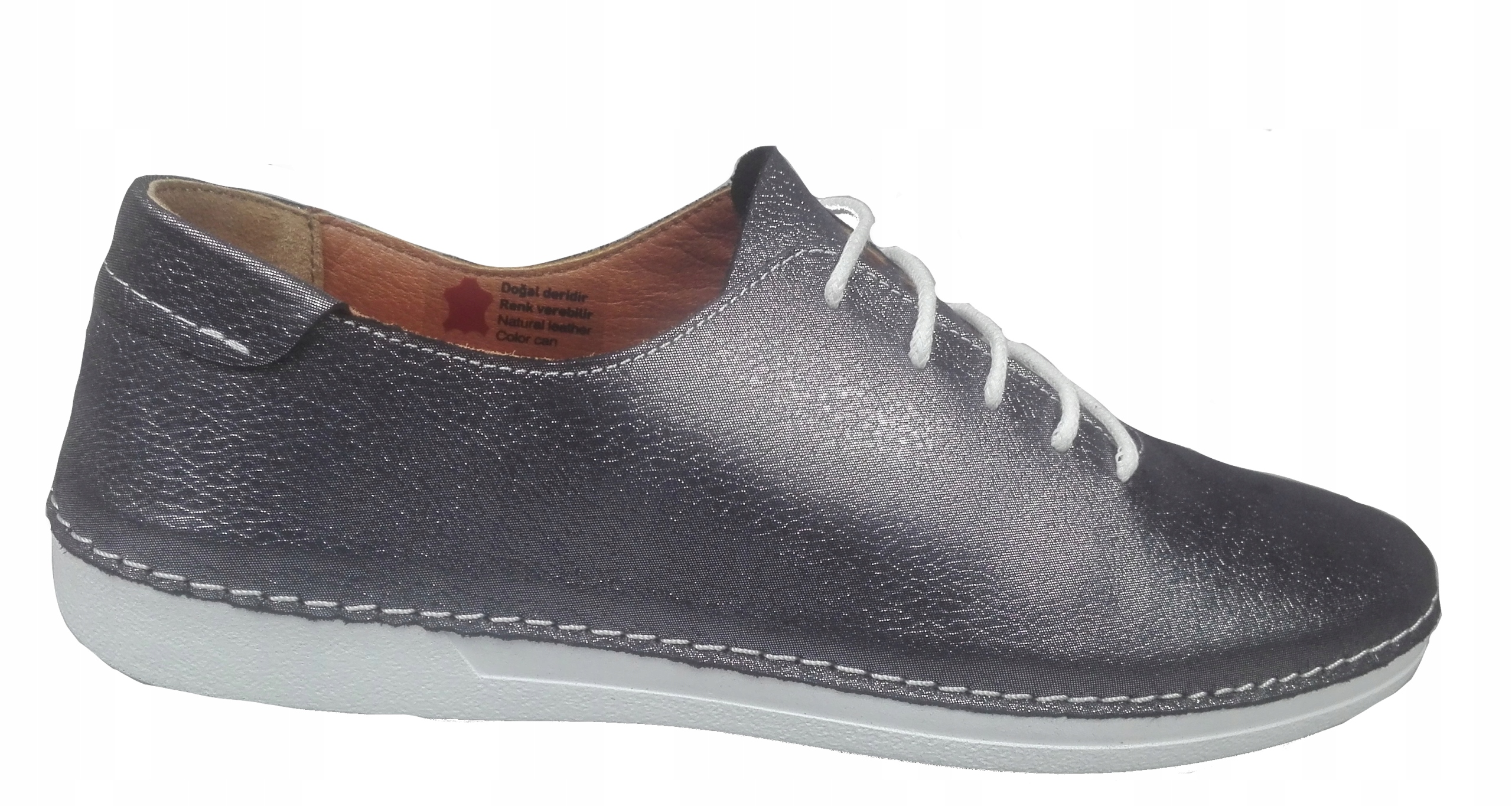 Loretta Vitale Polobotky 221 Grey Silver r37