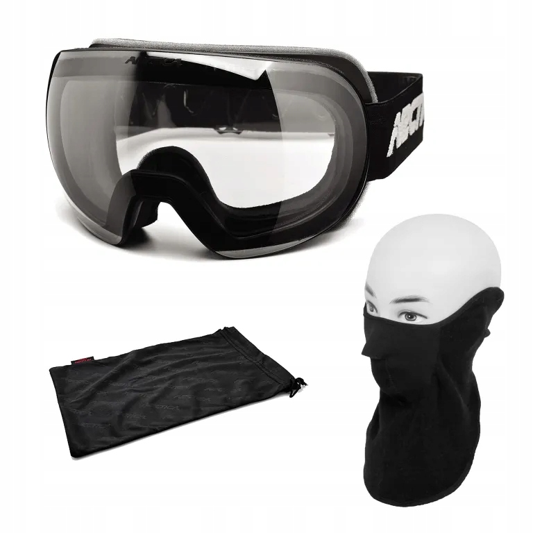 Arctica G104C Lyžařské brýle snowboardové, průhledné, rozjasňující