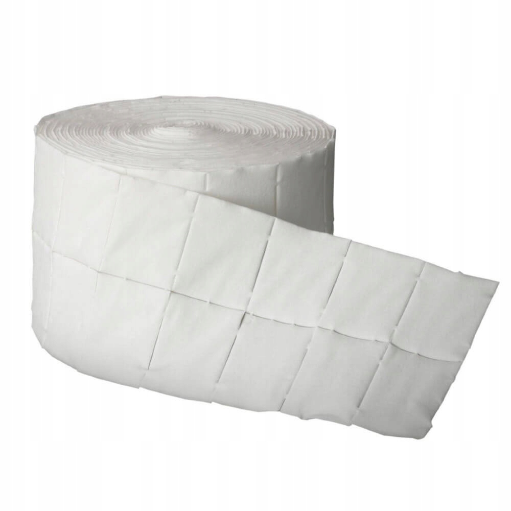 WACIKI BEZPYŁOWE W ROLCE MOCNE 500 SZT DO PAZNOKCI