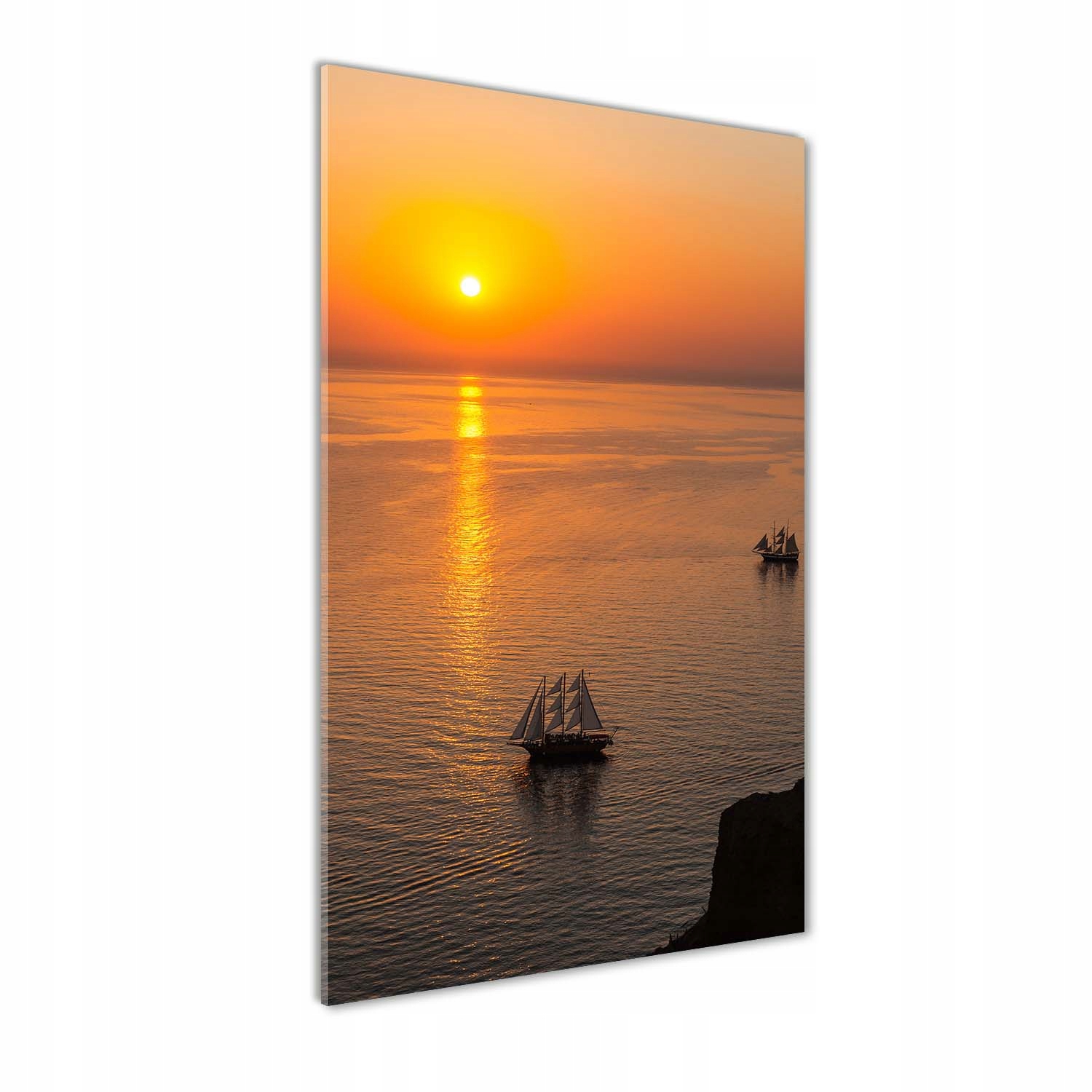 

Foto obraz akrylowy Zachód słońca morze 70x140cm
