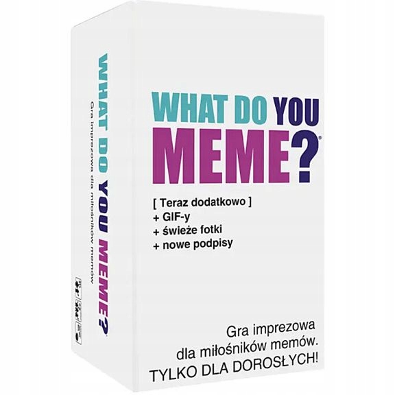 Epee Gra What Do You Meme? Wersja z GIF-ami – Gra dla dorosłych Pl 60259