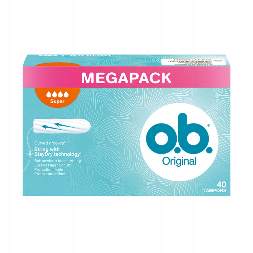 

O.b. Tampony Megapack 40 sztuk