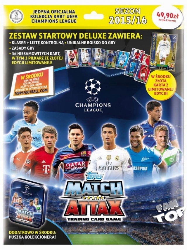 

Champions League Zestaw Startowy Deluxe Z Puszką
