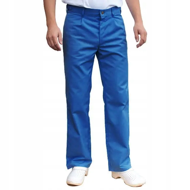 Pánské kalhoty do pasu modré 54