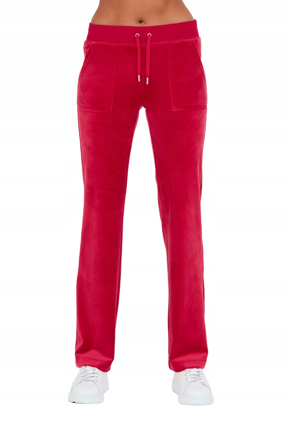 Juicy Couture Červené teplákové kalhoty Del Ray Pocket Pant L