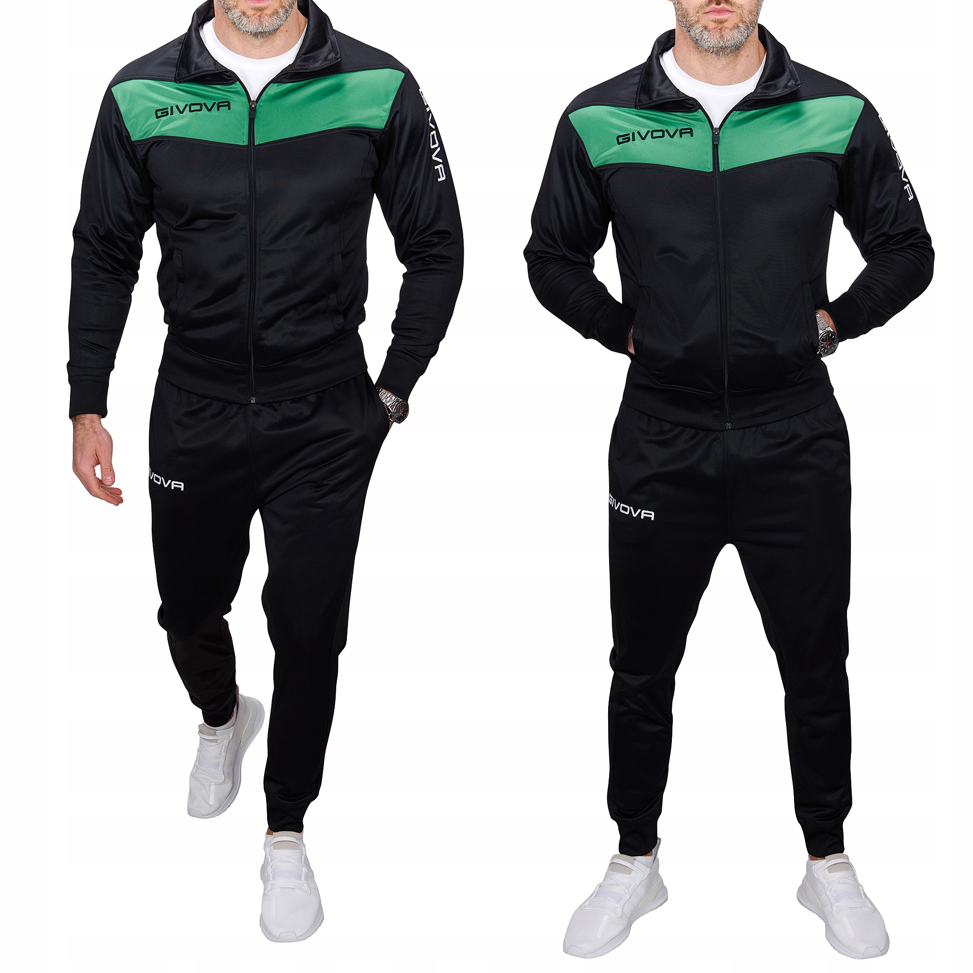 TR018-11 r. L Givova Visa Summer Męski Komplet Dresowy Sportowy Premium