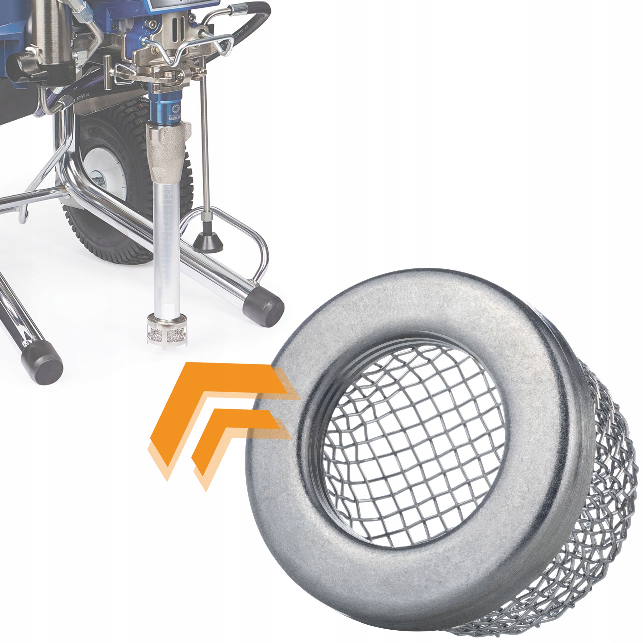 FILTR WLOTOWY SITO SSĄCE SSAK 10 MESH GRACO ULTRA 795 1095 1595 ROSFIX RTR5 Kod producenta 5RTG-JQ7J