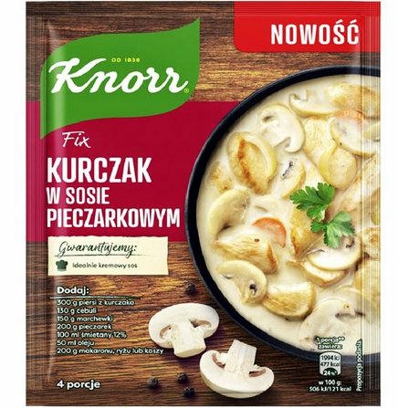 25 Sztuk Knor Fix Kurczak W Sosie Pieczarkowym 33g