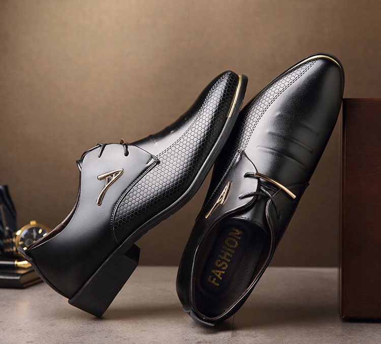 WYGODNE ELEGANCKIE MĘSKIE WIZYTOWE BUTY SKORZANE CASUAL R.43 Długość wkładki 26.5 cm