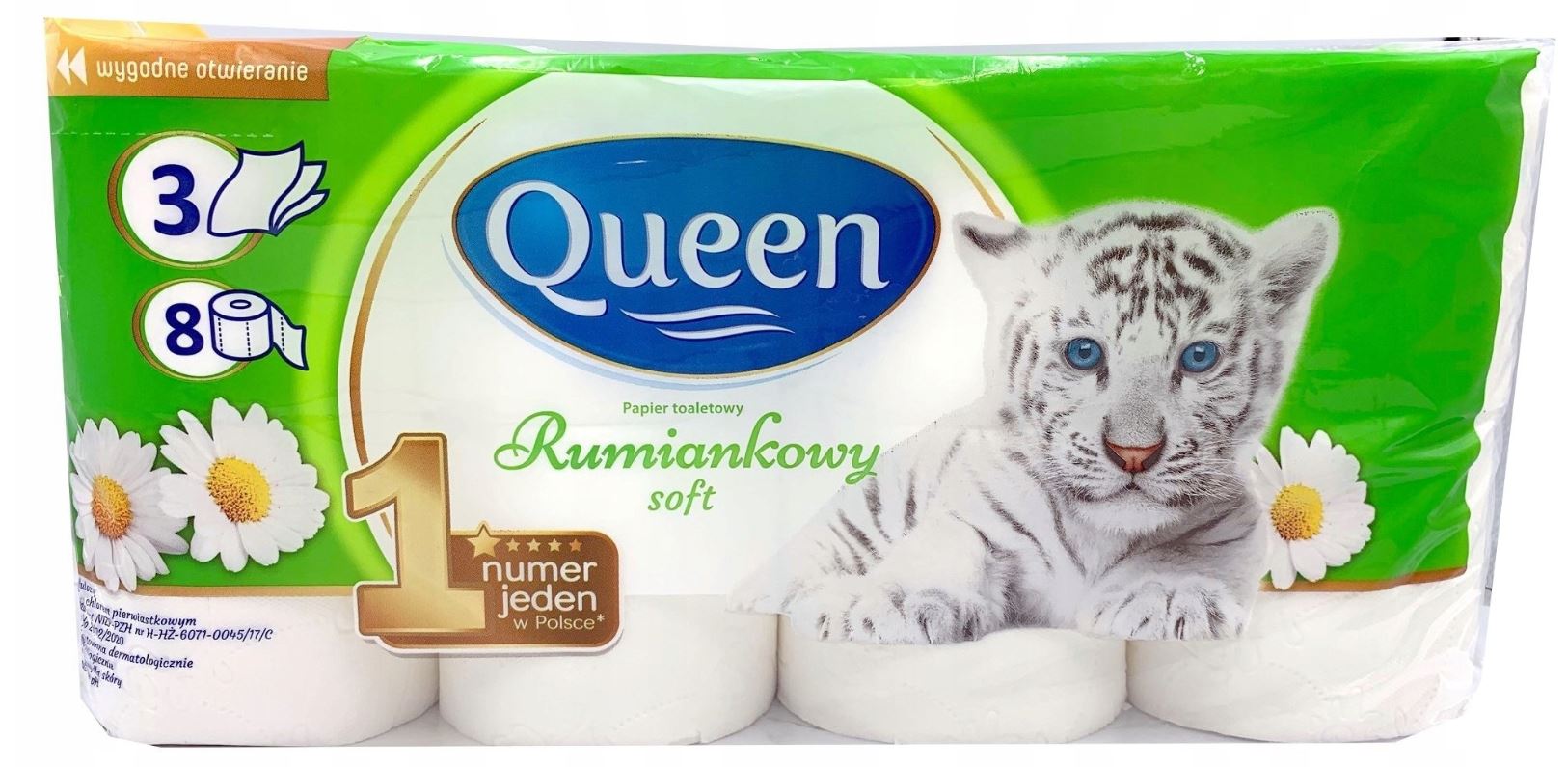 

Papier toaletowy zapachowy 3 warstwowy 8 rolek