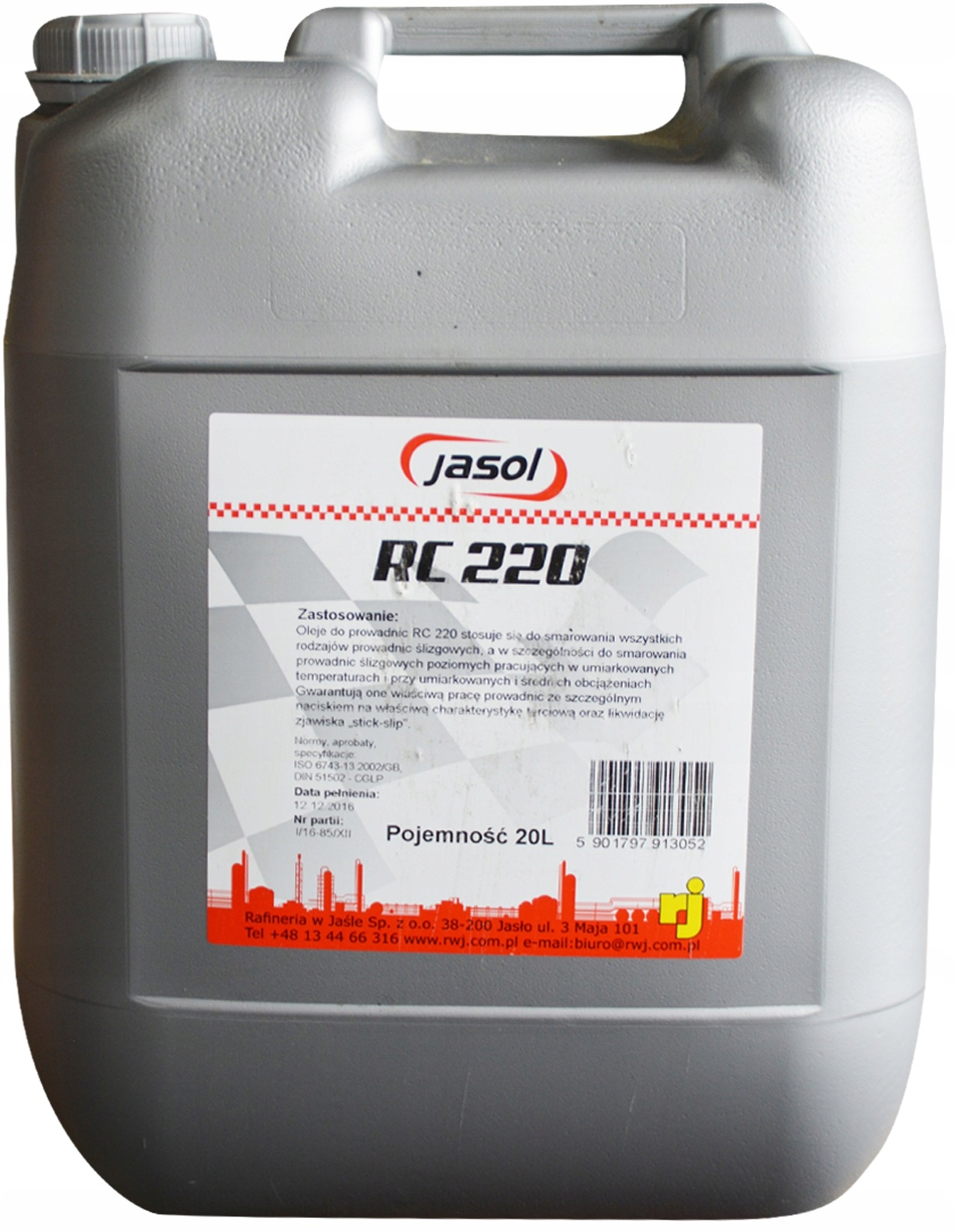 

Jasol RC-220 do prowadnic op.20 l