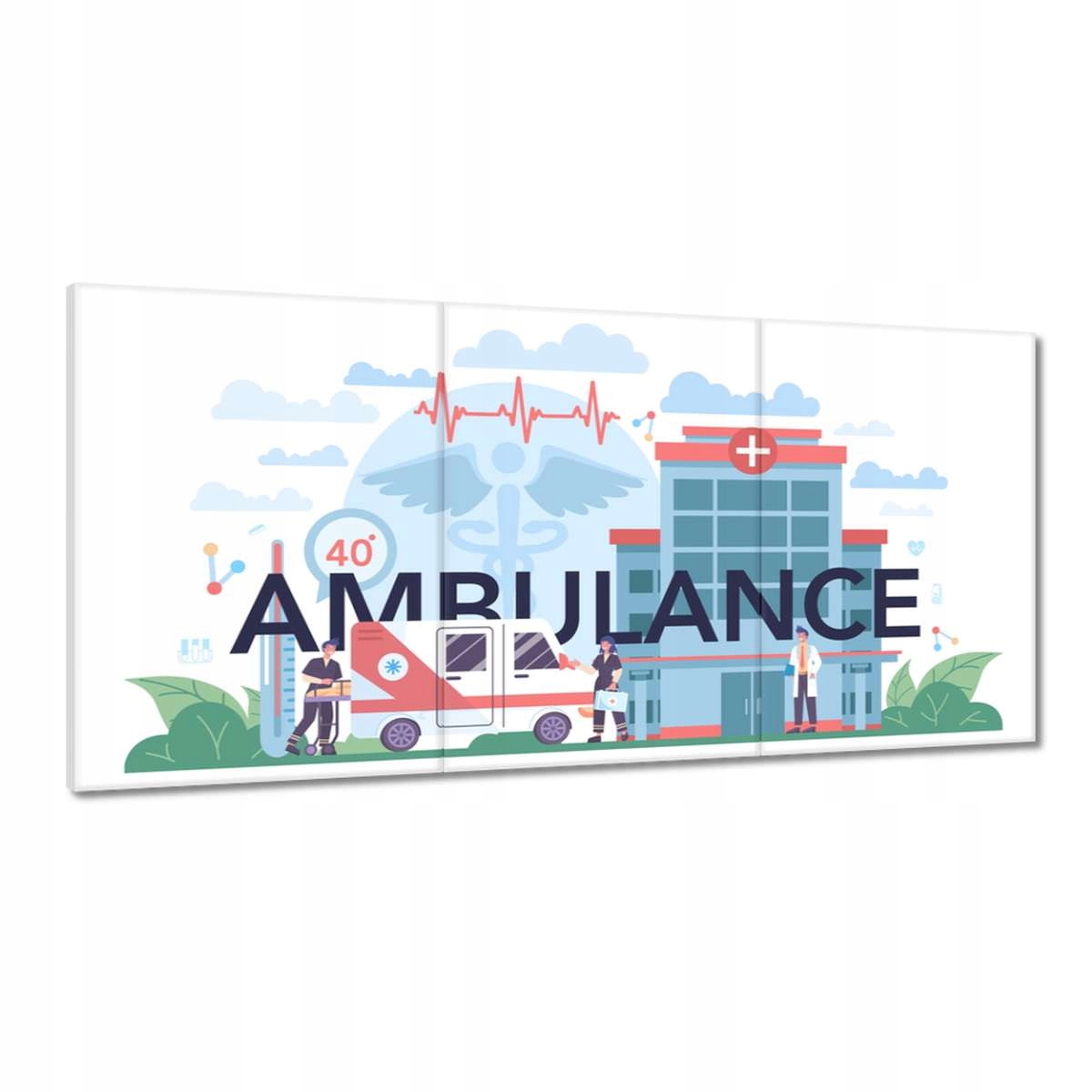 Obrazy 180x90 Zdravotná služba nemocnica