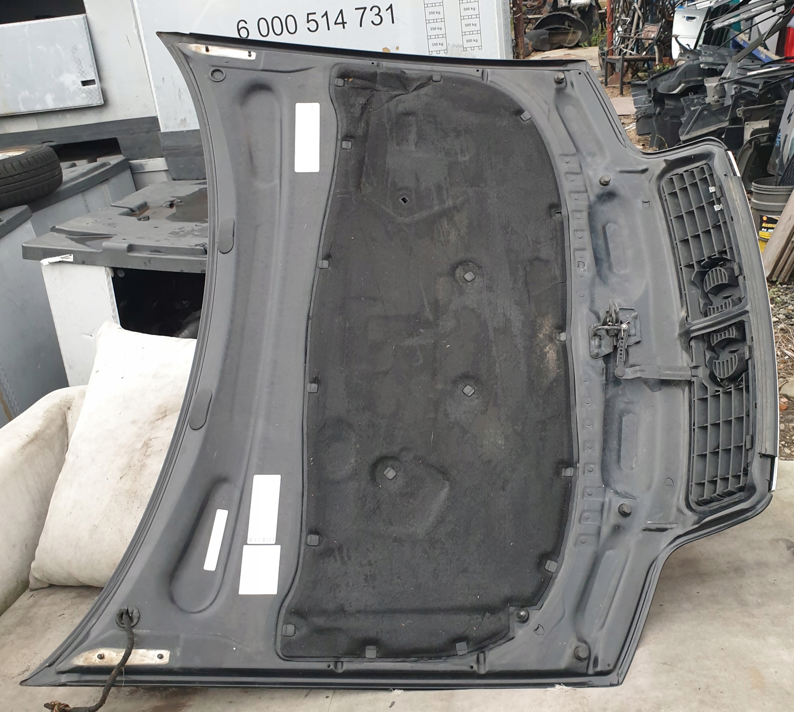 bonnet complete engine housing cover AUDI A6 C5 4B LIFT black LC9Z original