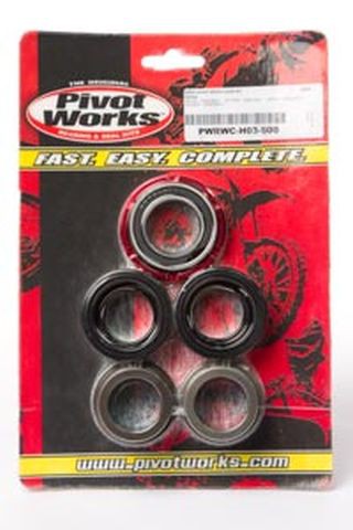 Pivot Works Sada Ložísk S Vodotesnými Objímkami Zadného Kolesa Honda Cr