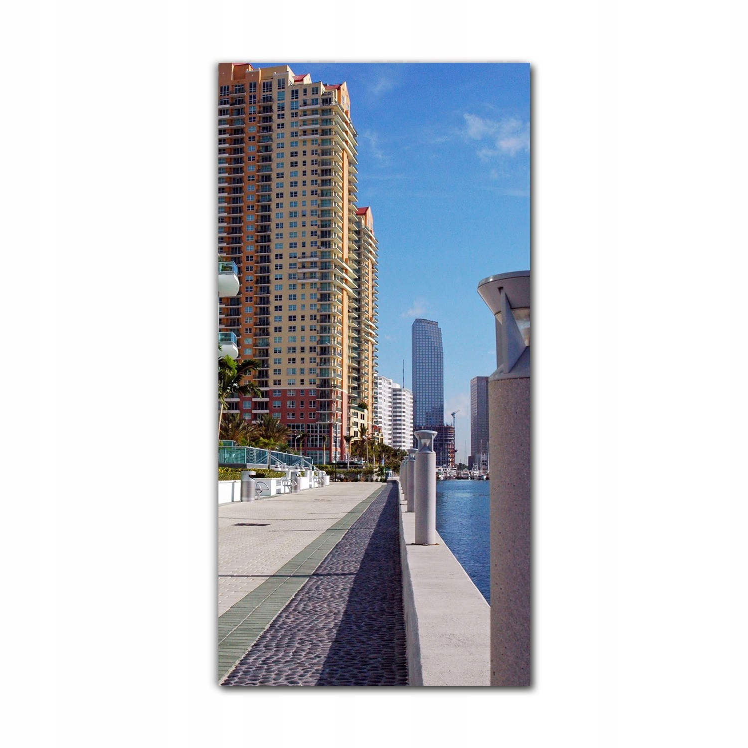 

Foto-obraz na szkle nowoczesny 70x140 Miami widok