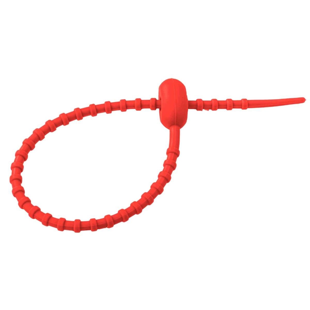 Opaska zaciskowa do wędki Mikado 21,5cm Czerwona