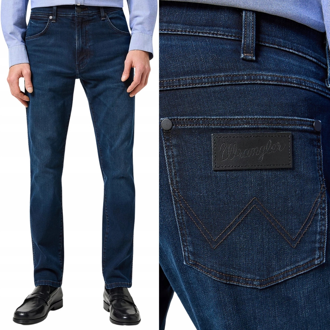 Džíny Wrangler Larston Rodeo Free To Stretch, pohodlné kalhoty , velikost W30 L34