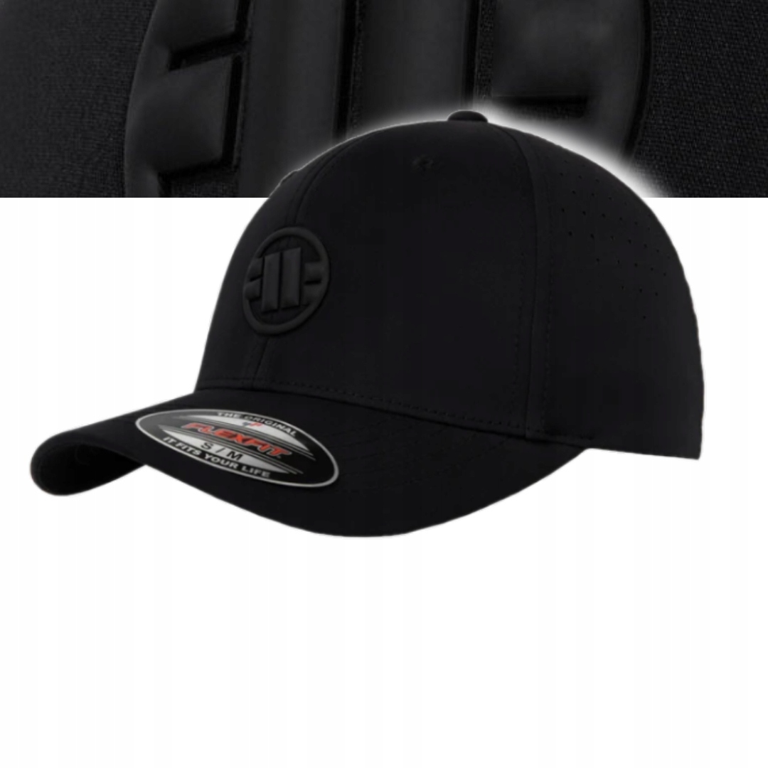 Pitbull West Coast Kšiltovka Full Cap Tech Logo Černá L/XL