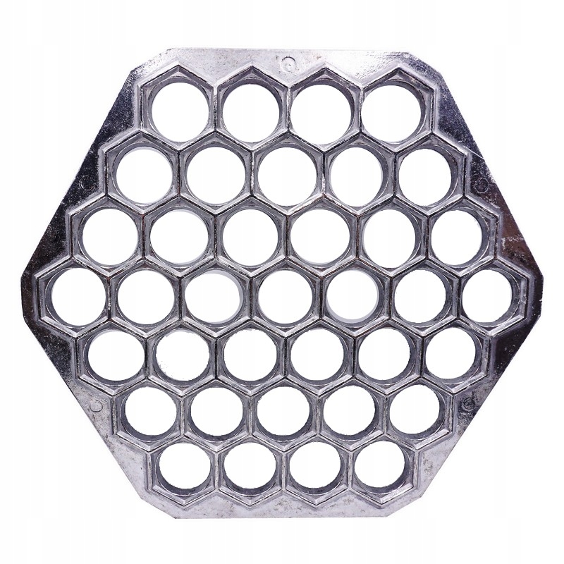 GRUBA METALOWA FORMA USZKA PIELMIENI RAVIOLI 37szt