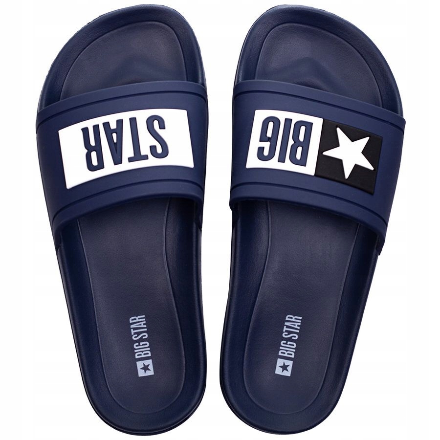 KLAPKI DAMSKIE BIG STAR NA PLAŻE BASEN PO DOMU GUMOWE PIANKA Rozmiar 39