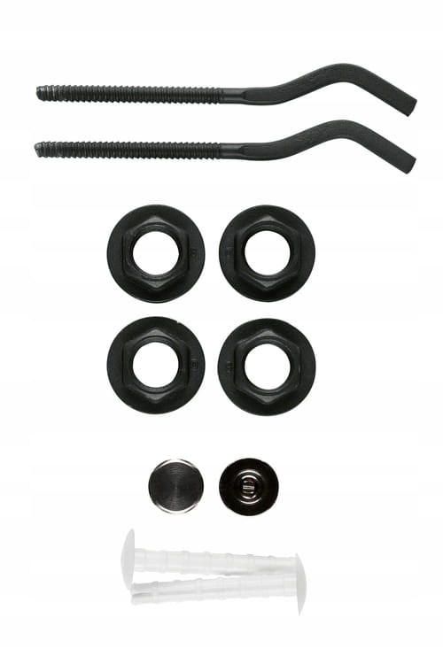 ZESTAW MONTAŻOWY GRZEJNIKA ALUMINIOWEGO CZARNY Marka KFA Armatura